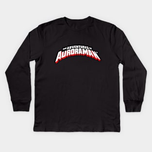 BEARD EDITION Classic Auroraman Logo Kids Long Sleeve T-Shirt